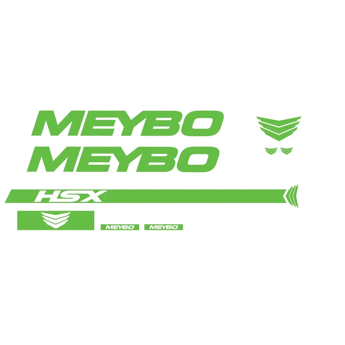 Meybo HSX Decal Kit Green